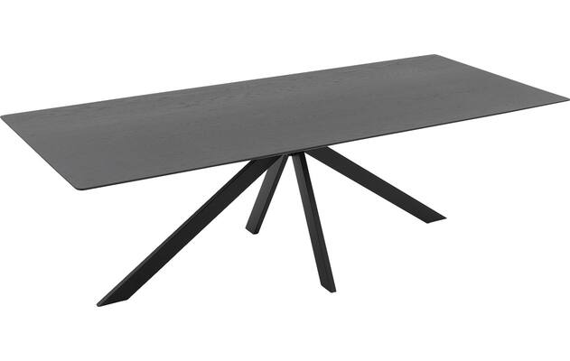 Goossens excellent eettafel uniek zwart eiken - 8211660-04
