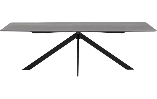 Goossens excellent eettafel uniek zwart eiken - 8211661-01