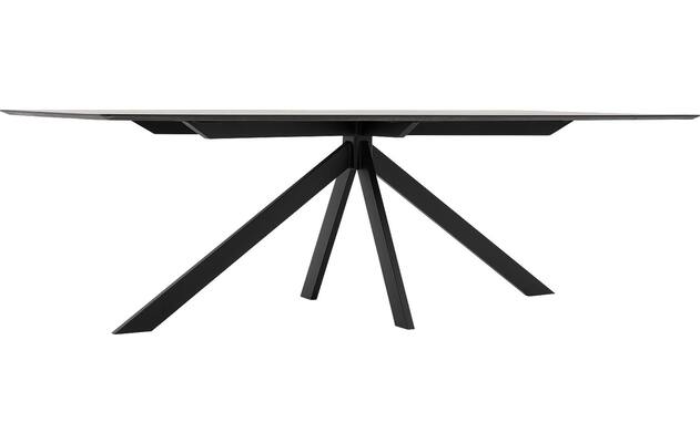 Goossens excellent eettafel uniek zwart eiken - 8211661-03