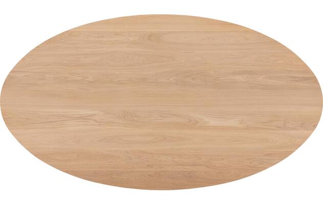 Goossens excellent eettafel uniek blank eiken - 8211692-03