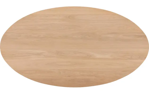 Goossens excellent eettafel uniek blank eiken - 8211692-03
