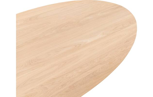 Goossens excellent eettafel uniek blank eiken - 8211692-05