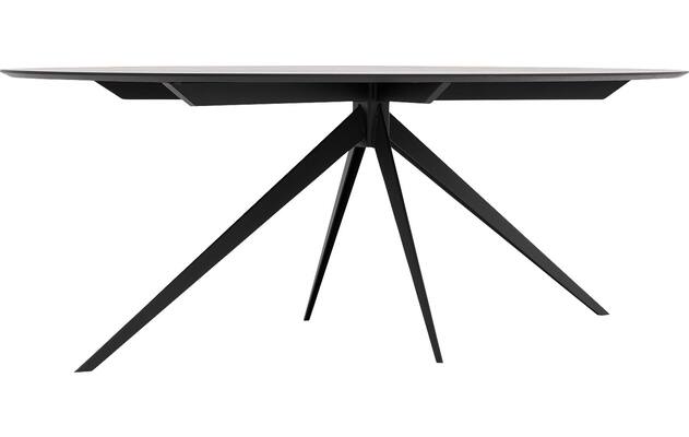 Goossens excellent eettafel uniek zwart eiken - 8211700-03