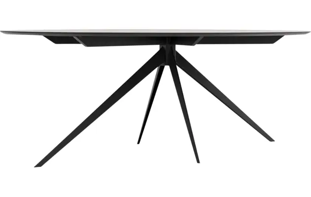 Goossens excellent eettafel uniek zwart eiken - 8211700-03