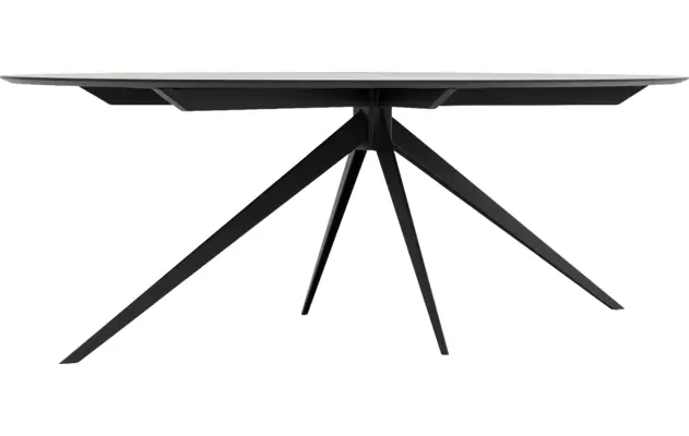 Goossens excellent eettafel uniek zwart eiken - 8211701-03