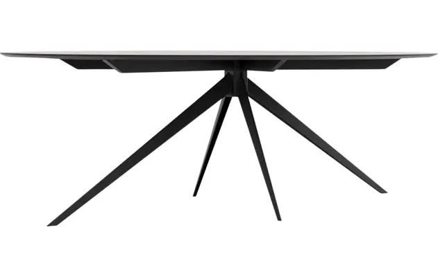 Goossens excellent eettafel uniek zwart eiken - 8211702-03