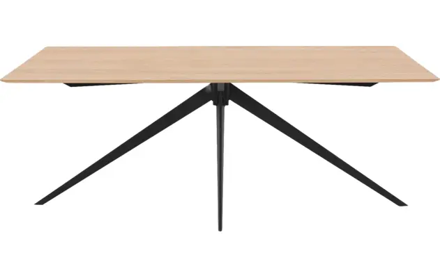 Goossens excellent eettafel uniek blank eiken - 8211734-02