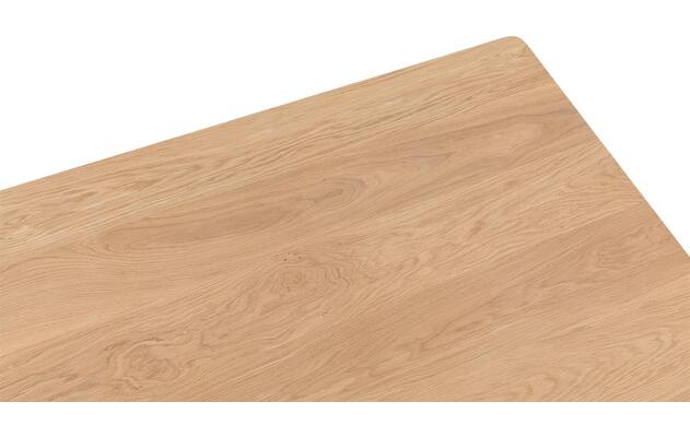 Goossens excellent eettafel uniek blank eiken - 8211734-05