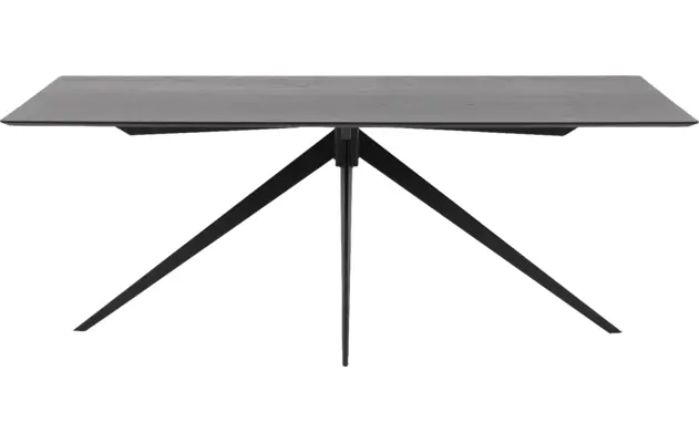 Goossens excellent eettafel uniek zwart eiken - 8211741-01