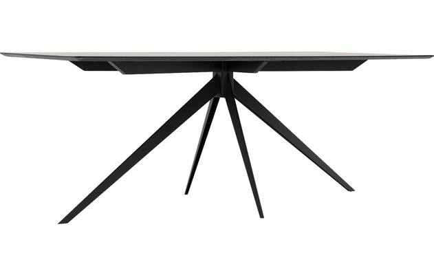 Goossens excellent eettafel uniek zwart eiken - 8211741-03