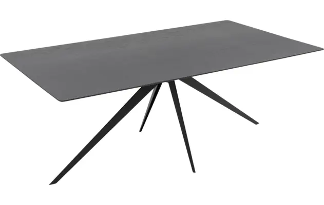 Goossens excellent eettafel uniek zwart eiken - 8211741-04