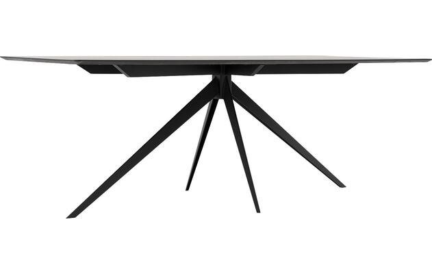 Goossens excellent eettafel uniek zwart eiken - 8211742-03