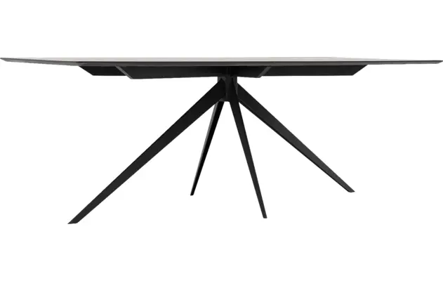Goossens excellent eettafel uniek zwart eiken - 8211742-03