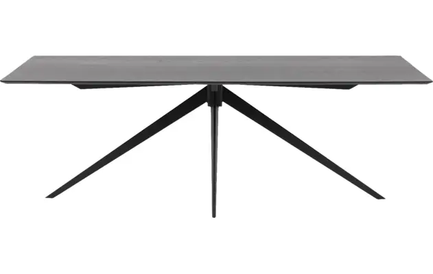 Goossens excellent eettafel uniek zwart eiken - 8211743-01