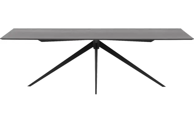 Goossens excellent eettafel uniek zwart eiken - 8211745-01