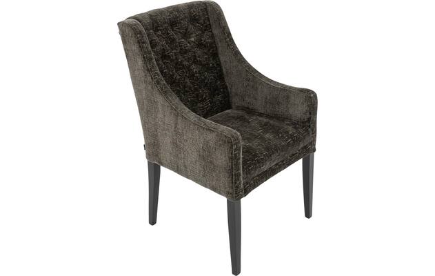 Goossens eetkamerstoel pearl groen stof - 8211799-04