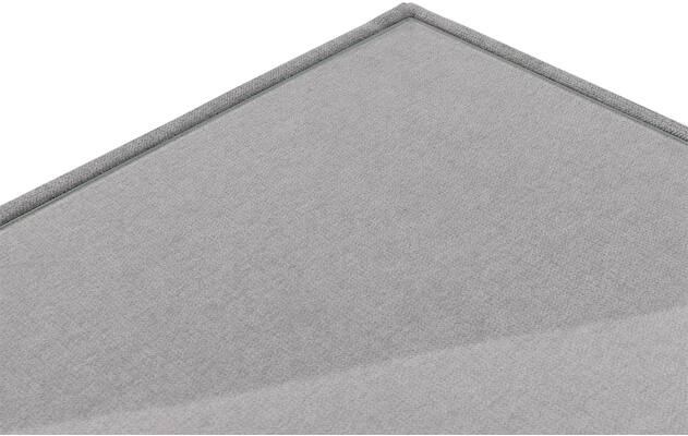 Goossens hocker nomade toendra grijs stof - 8211847-05