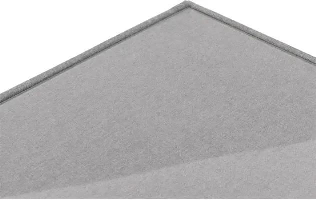 Goossens hocker nomade toendra grijs stof - 8211847-05
