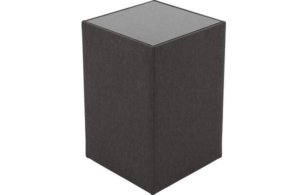 Goossens hocker briljant hotel grijs stof - 8211861-03