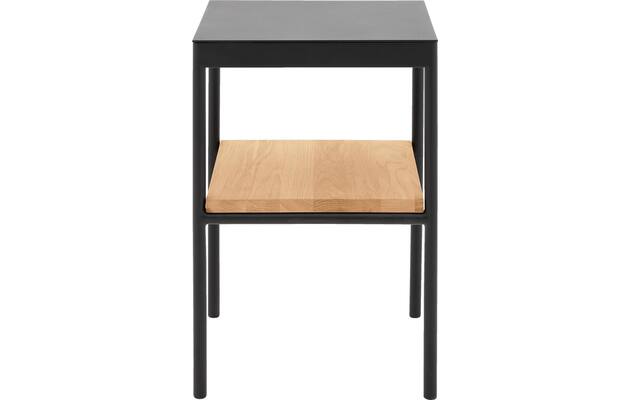 Goossens nachtkastje duc blank eiken - 8211884-01