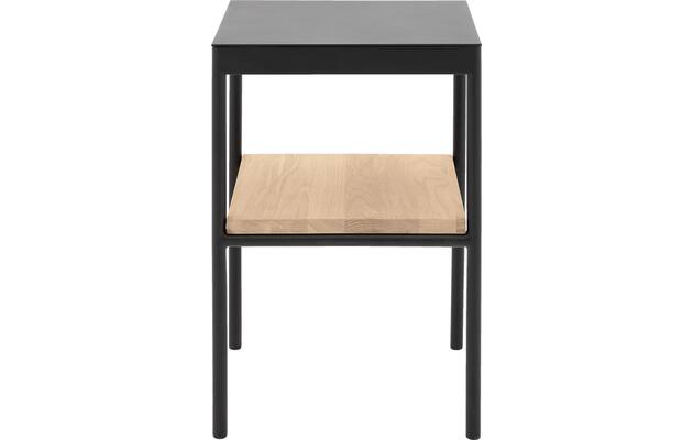 Goossens nachtkastje duc wit eiken - 8211885-01