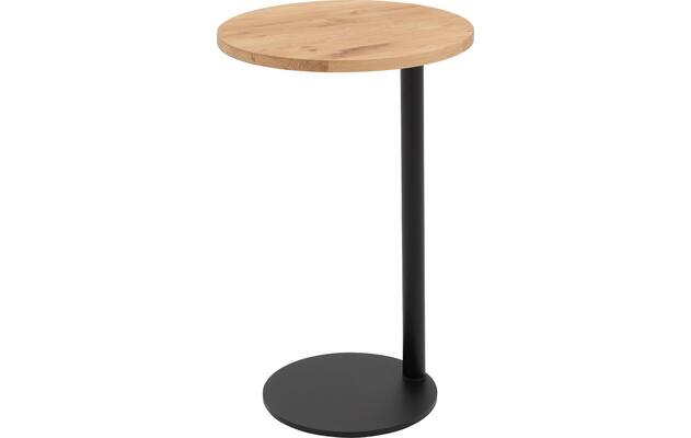Goossens nachtkastje runt blank eiken - 8211895-01