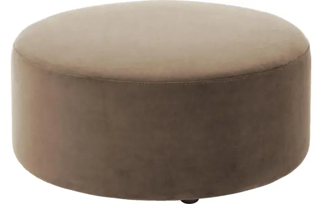 Goossens poef arendal grijs stof - 8212608-01