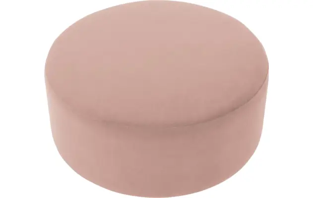 Goossens poef arendal roze stof - 8212609-02