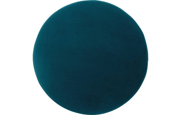 Goossens poef arendal blauw stof - 8212614-03