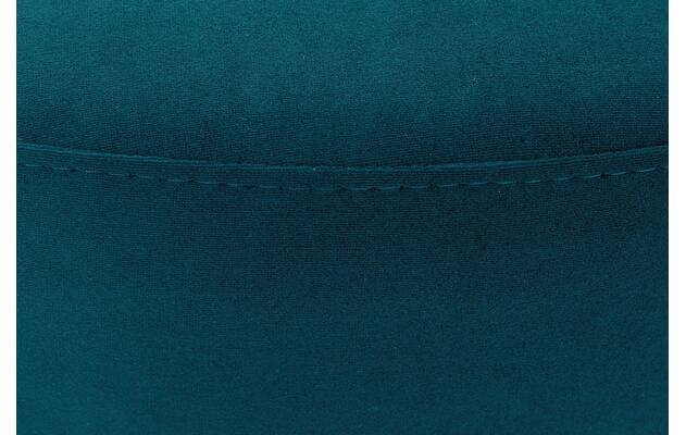 Goossens poef arendal blauw stof - 8212614-07
