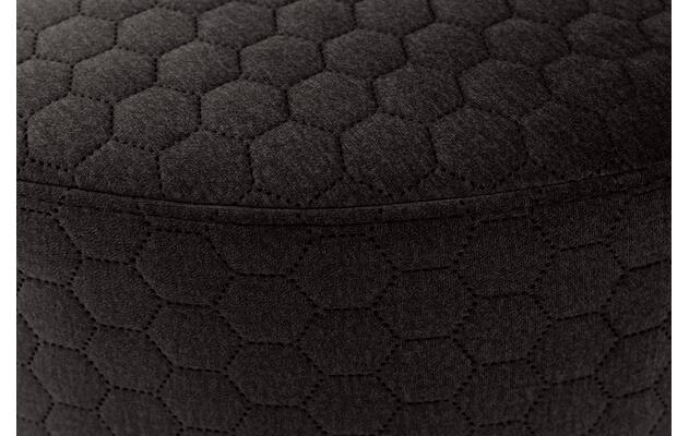 Goossens poef arendal grijs stof - 8212622-05