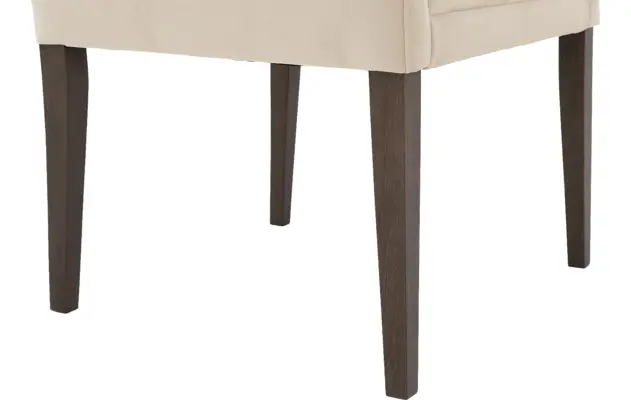 Goossens eetkamerstoel pearl beige stof - 8213064-04