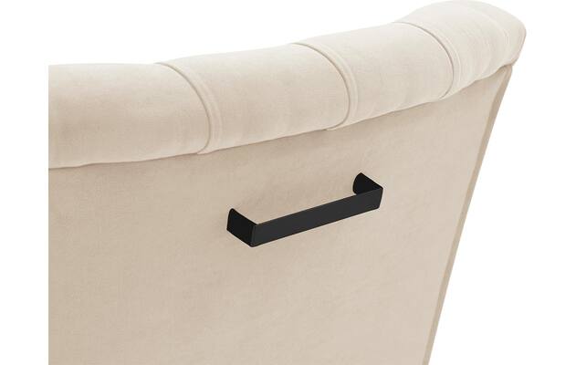 Goossens eetkamerstoel pearl beige stof - 8213064-05