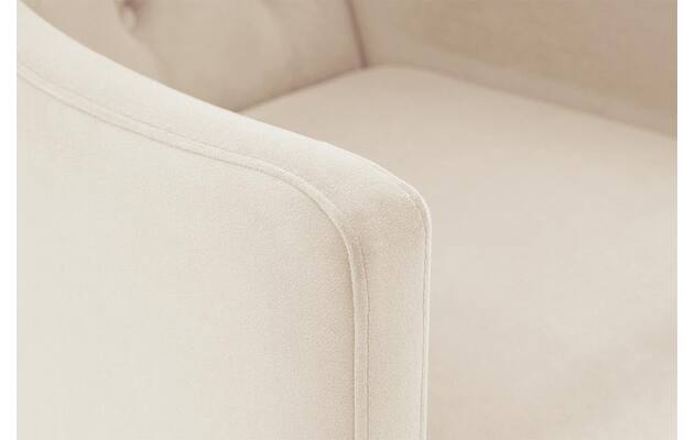 Goossens eetkamerstoel pearl beige stof - 8213064-06