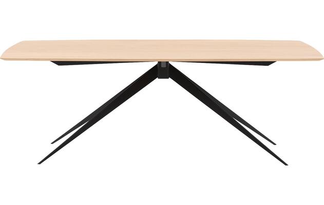 Goossens excellent eettafel uniek blank eiken - 8213075-01