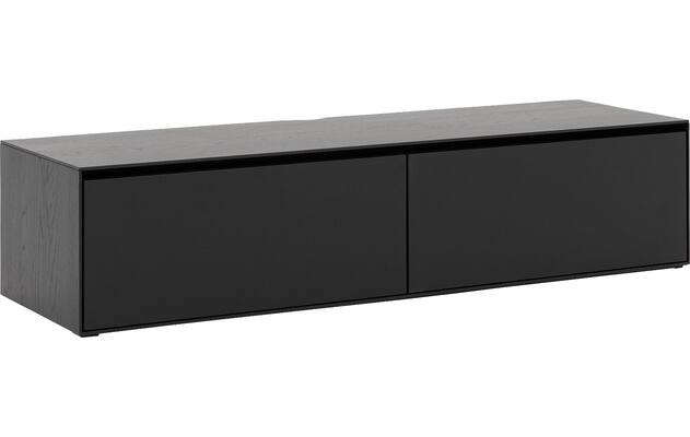 Goossens excellent tv meubel vic zwart eiken - 8213081-02