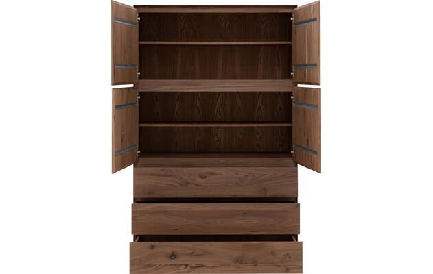 Goossens excellent opbergkast vic noten noten - 8213096-04