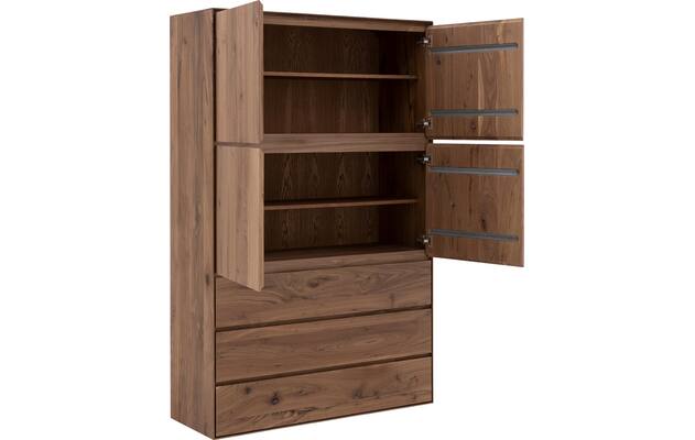 Goossens excellent opbergkast vic noten noten - 8213096-08