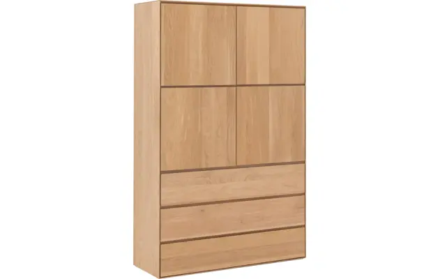 Goossens excellent opbergkast vic blank eiken - 8213099-02