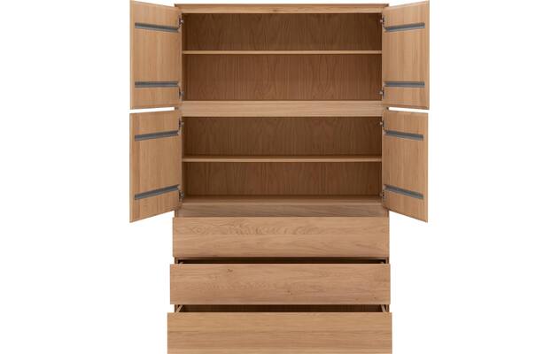 Goossens excellent opbergkast vic blank eiken - 8213099-03