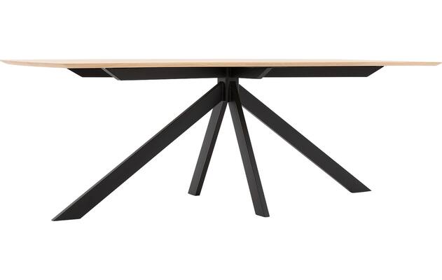 Goossens excellent eettafel uniek blank eiken - 8213142-03