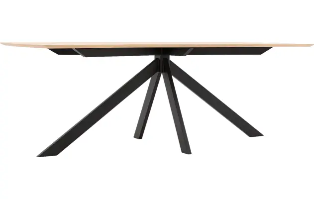 Goossens excellent eettafel uniek blank eiken - 8213142-03