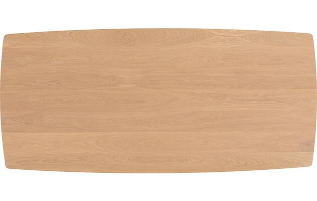 Goossens excellent eettafel uniek blank eiken - 8213142-04
