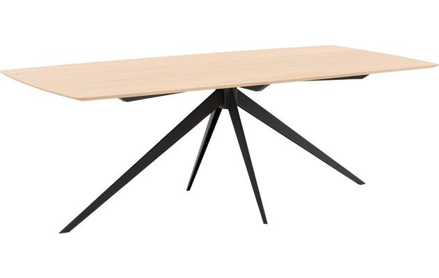 Goossens excellent eettafel uniek blank eiken - 8213143-02