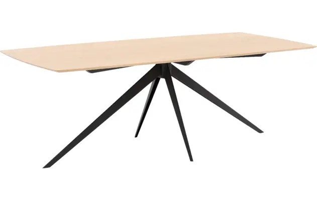 Goossens excellent eettafel uniek blank eiken - 8213143-02