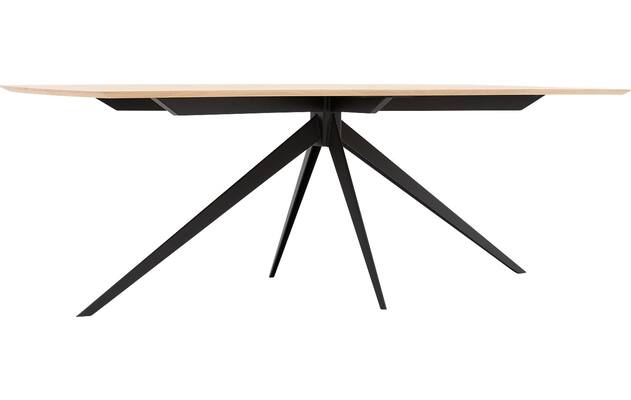 Goossens excellent eettafel uniek blank eiken - 8213143-03