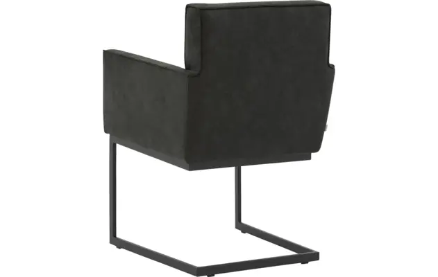 Goossens excellent eetkamerstoel tom grijs micro leer - 8213147-03