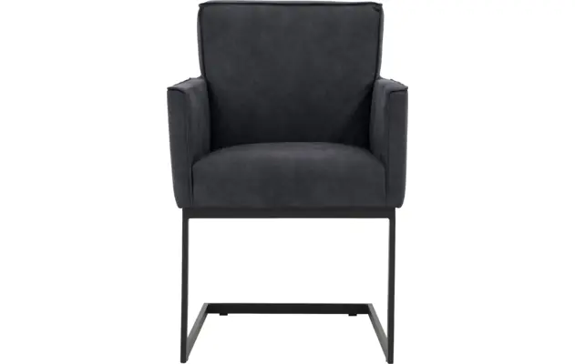 Goossens excellent eetkamerstoel tom blauw micro leer - 8213149-01