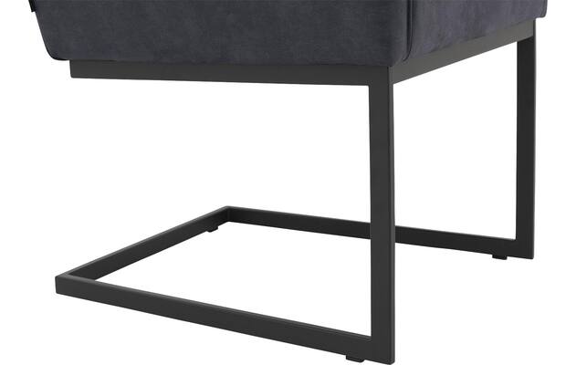 Goossens excellent eetkamerstoel tom blauw micro leer - 8213149-05