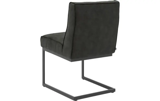 Goossens excellent eetkamerstoel tom grijs micro leer - 8213158-03